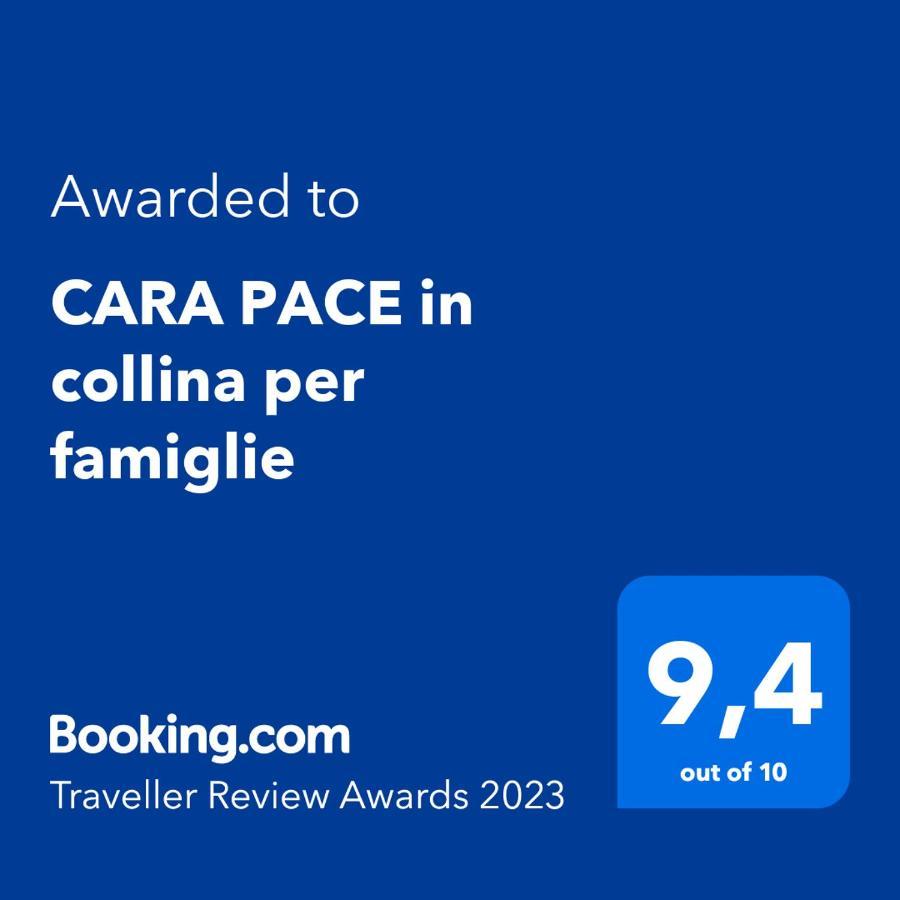 "Cara Pace" In Collina Per Famiglie Bed & Breakfast Montefiore Conca Bagian luar foto